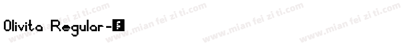 0livita Regular字体转换